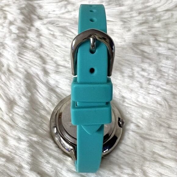 RUMBA TIME for American Eagle Outfitters Women's Watch Teal /Aqua Silicone Band - Picture 12 of 16
